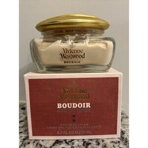 Vintage Discontinued Boudoir Vivienne Westwood Rich Body Cream 6.7 Oz Rare